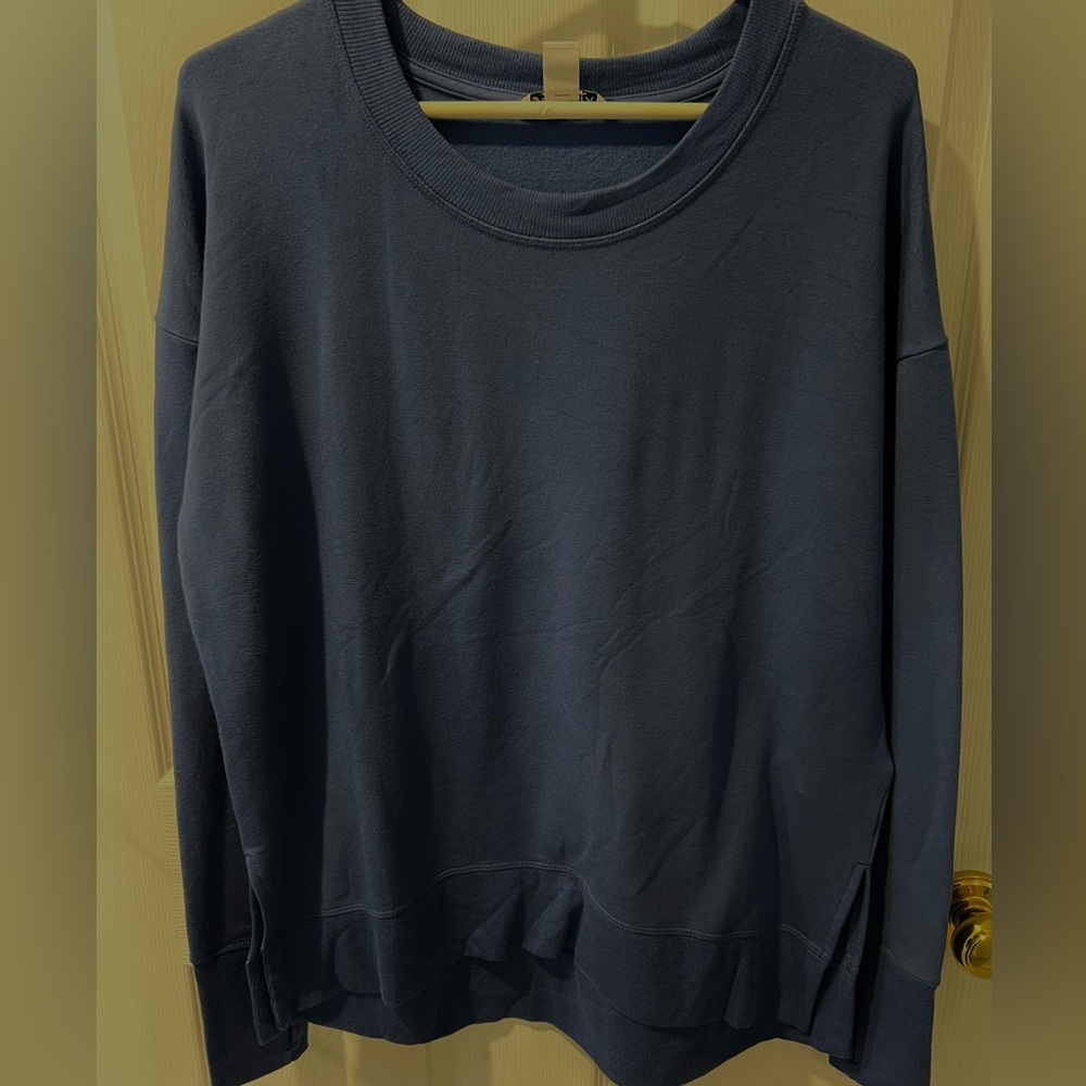 Athleta Coastal Luxe Sweatshirt Maroon Medium